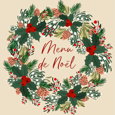 Christmas menu